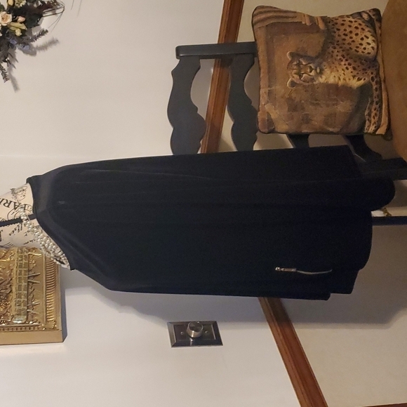 NWT Chaus New York Suede Velvet Top Zipper accent  💕 - Picture 2 of 11